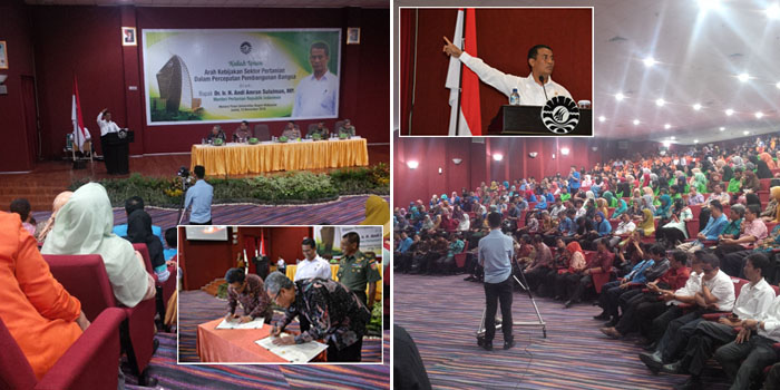 Mentan Ajak Mahasiswa Mandiri, Kerja Paruh Waktu Penuhi Kebutuhan Kuliah